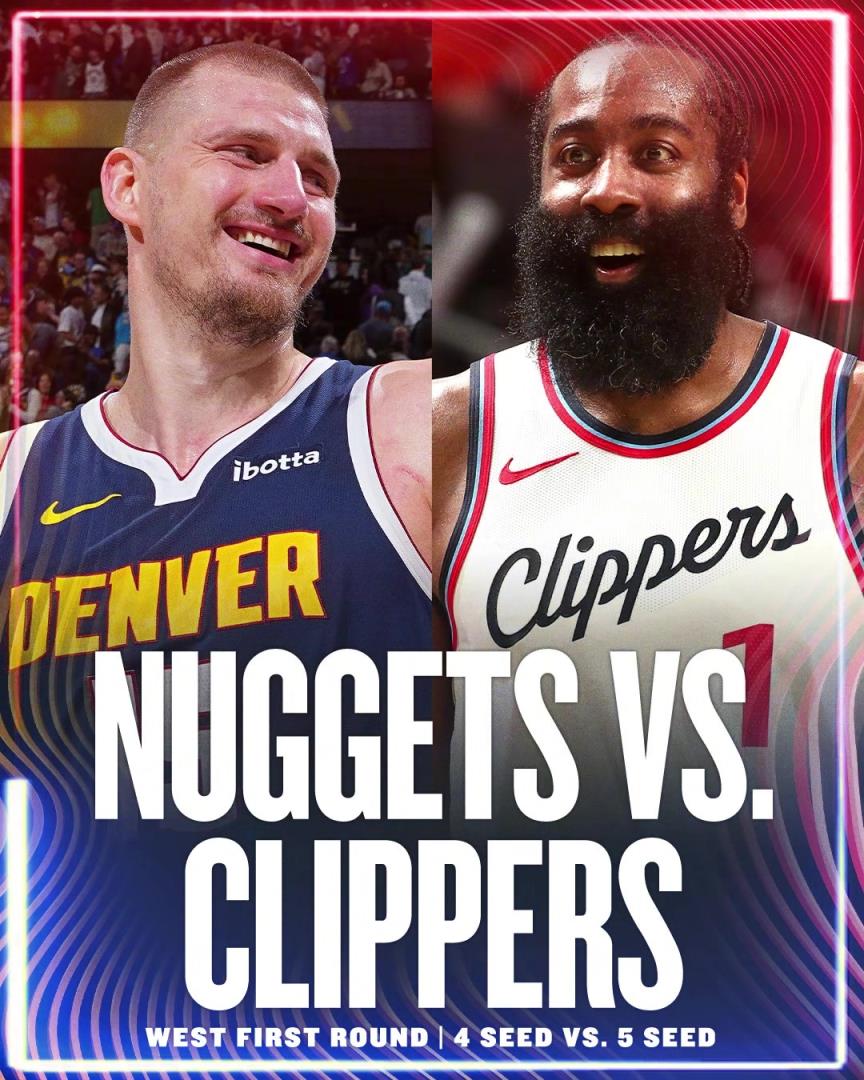 帶隊的神！哈登率快船鎖定西部第5，生涯從未缺席過季后賽！